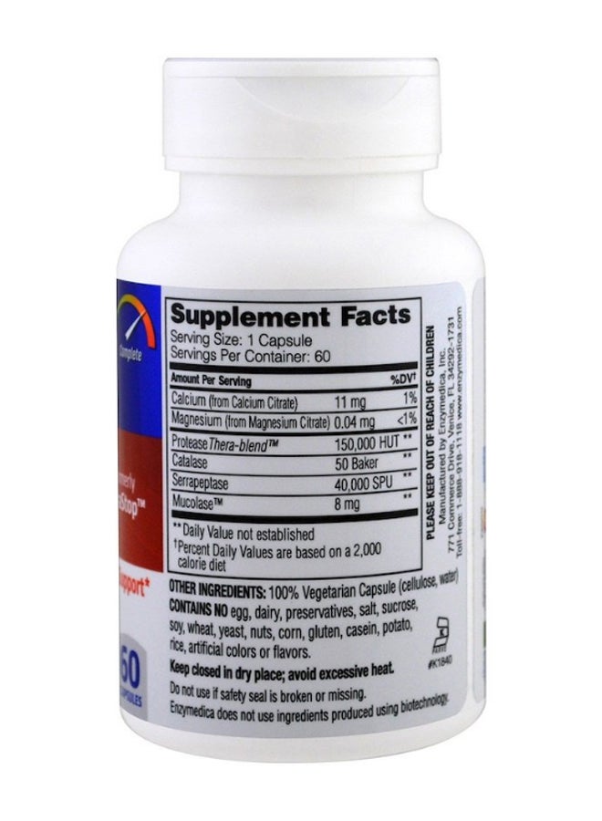 ENZYMEDICA - Enzyme Defense Formerly Virastop - 60 Capsules - Image 1