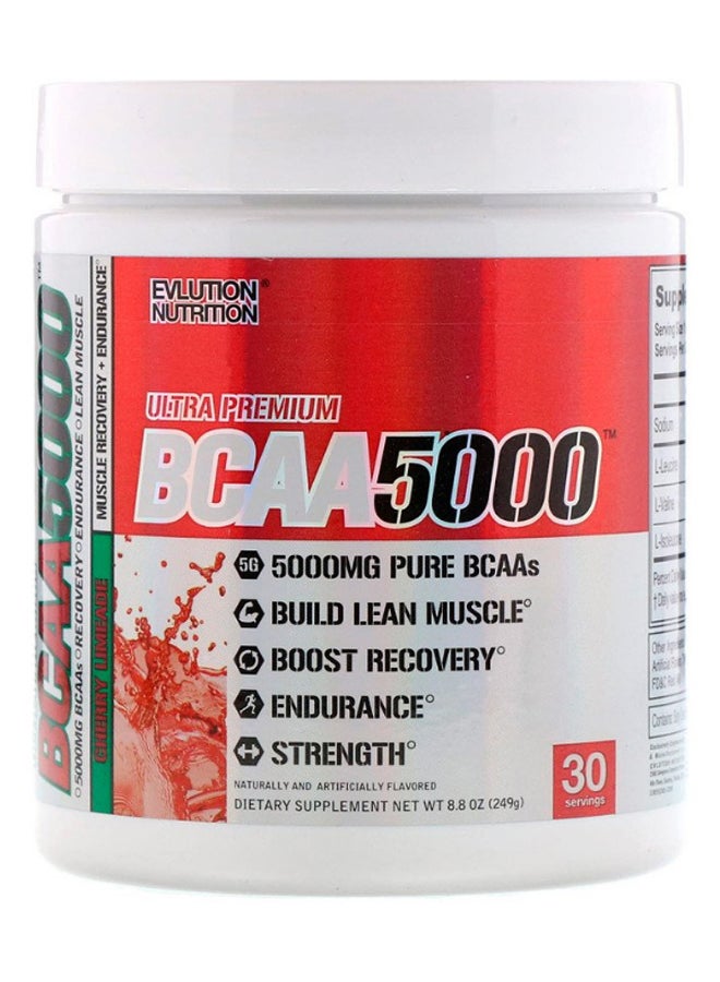 EVLUTION NUTRITION Cherry Limeade BCAA 5000 Supplement  - Image 1