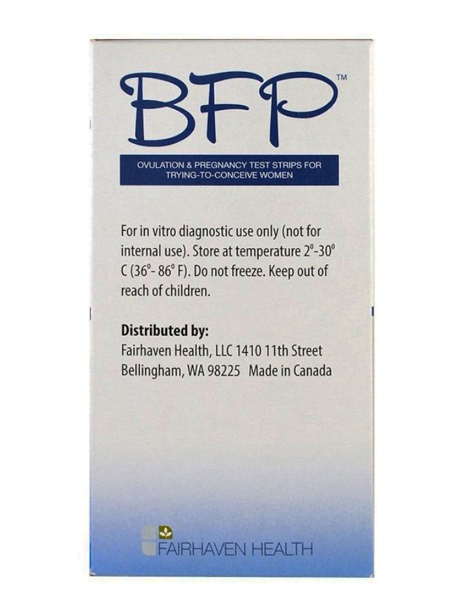 fairhaven health - 50-Piece BFP Ovulation And Pregnancy Test Strips Set - Image 1