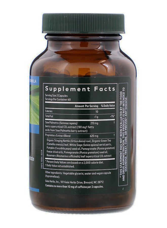 Gaia Herbs Prostate Health - 120 Vegan Liquid Phyto-Caps  - Image 2