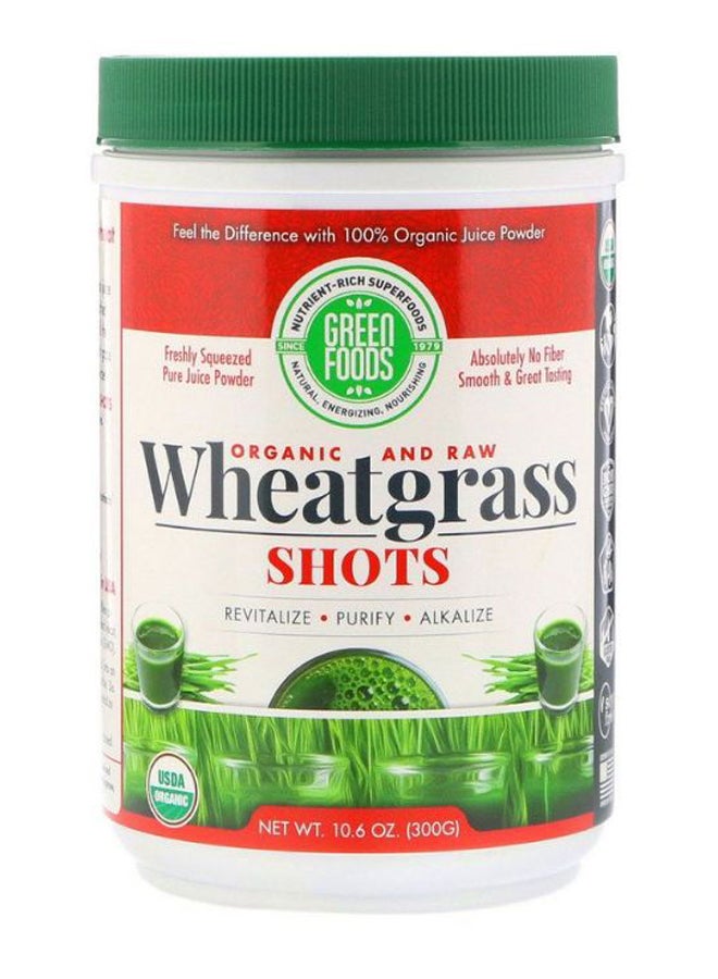 Green Foods - Organic And Raw Wheatgrass Shots Powder - Image 1