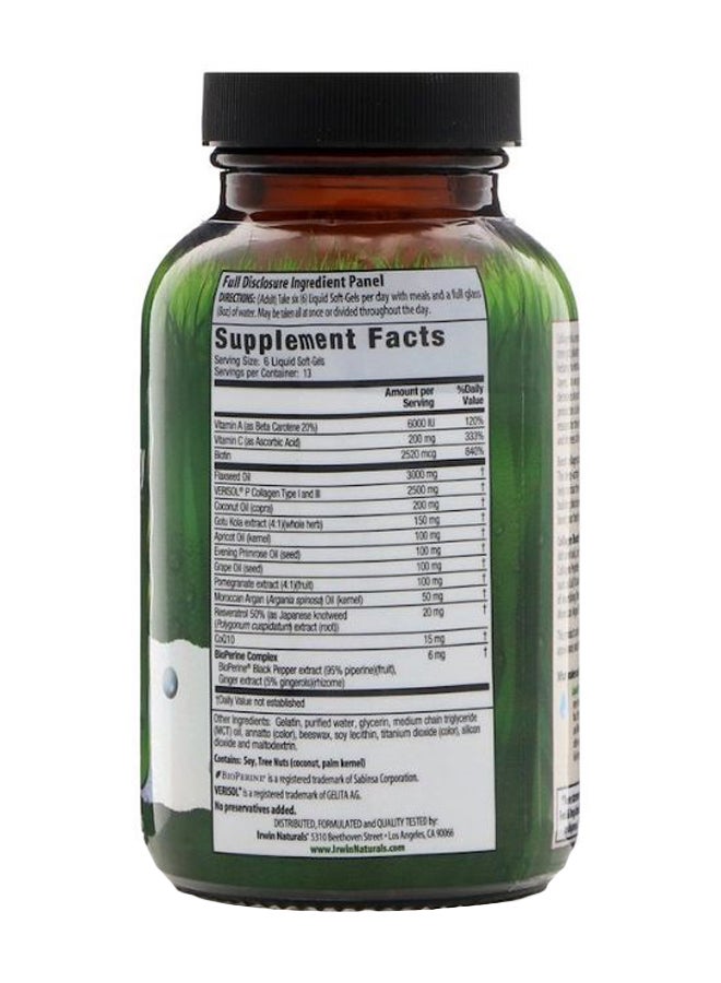 Irwin Naturals Collagen Beauty Dietary Supplement - 80 Softgels  - Image 2