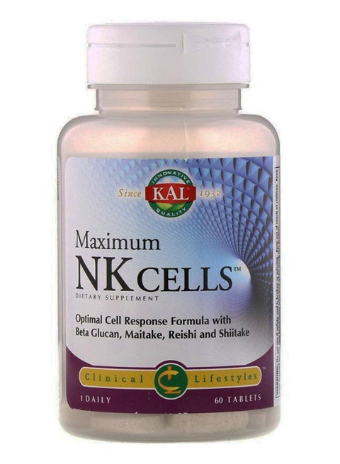 Maximum NK Cells Optimal Cell Response Formula - 60 Tablets