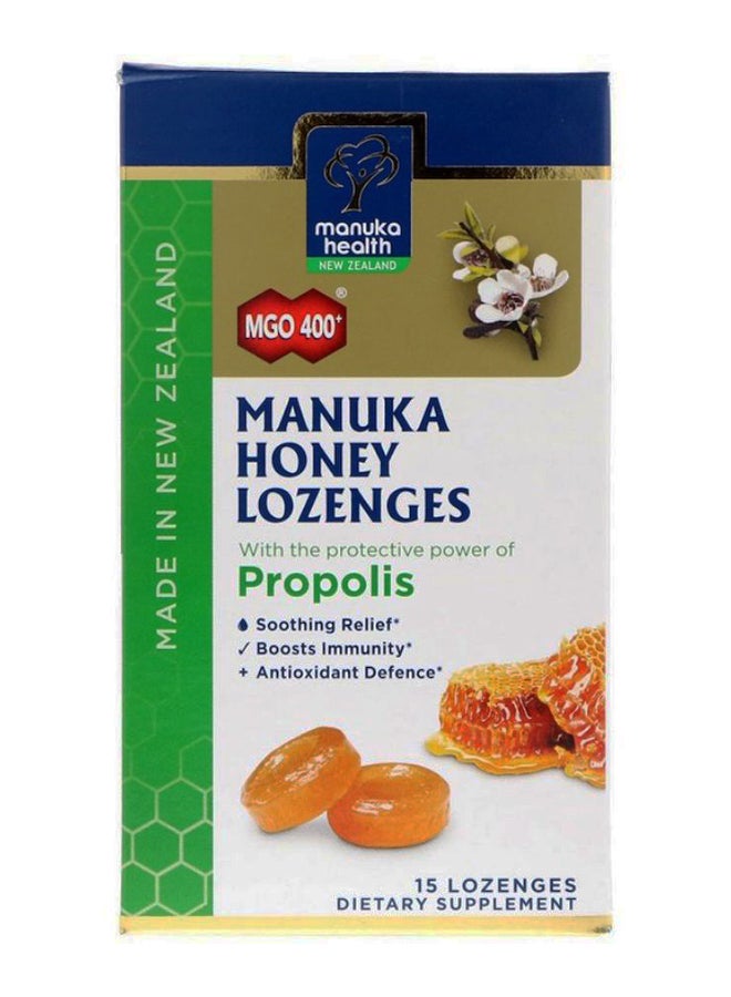 Manuka health - Honey Propolis - 15 Lozenges - Image 1