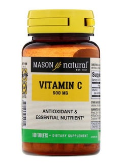 Mason Natural Vitamin C Dietary Supplement - 100 Tablets  - Image 1