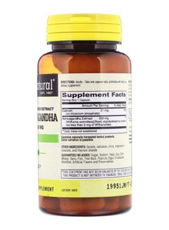 Mason Natural Ashwagandha Dietary Supplement - 60 Capsules  - Image 2