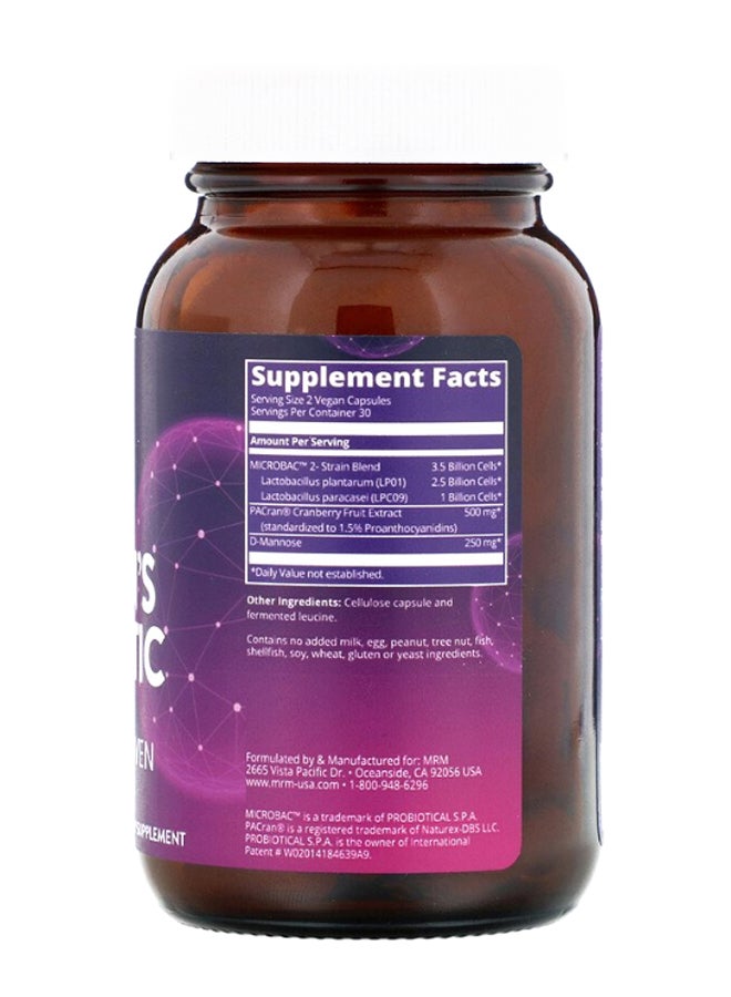 MRM Probiotic Supplement - 60 Capsules - Image 2