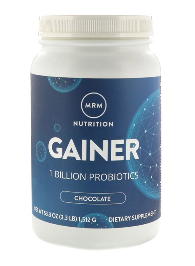 MRM Nutrition Chocolate Gainer With 1 Billion Probiotics - Image 1