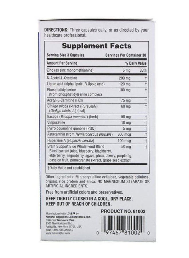 Natures Plus Brainceutix Boost Dietary Supplement - 90 Capsules - Image 3
