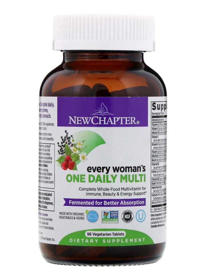 New Chapter Every Woman's One Daily Multivitamin - 96 Tablets - Image 1