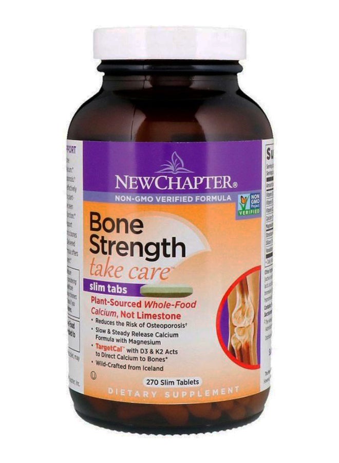 New Chapter Bone Strength Care - 270 Tablets