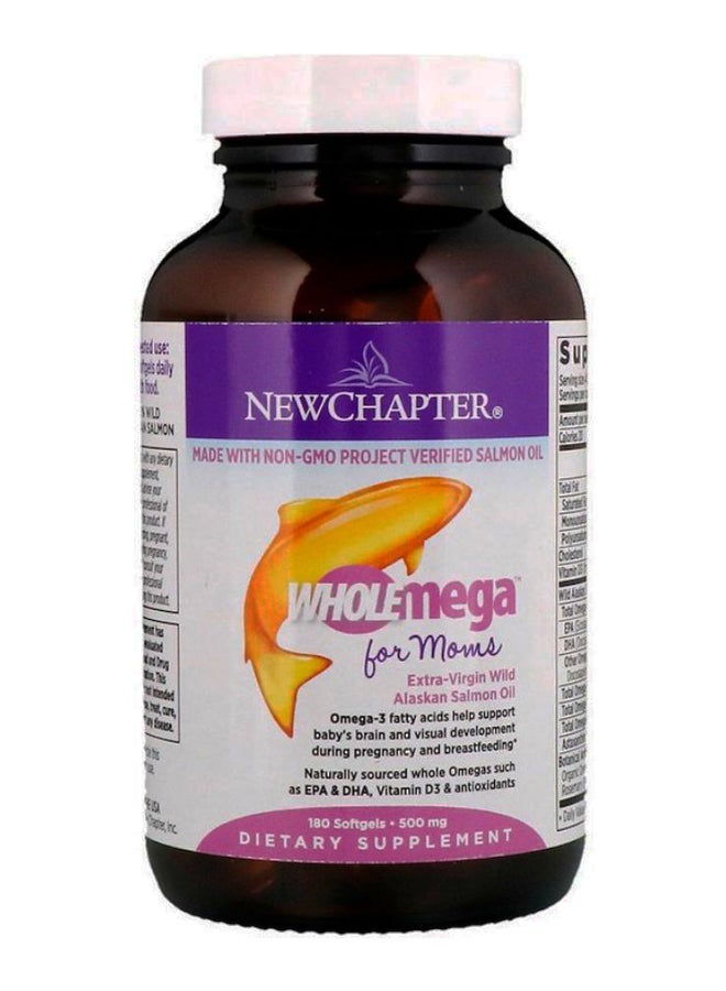 New Chapter Wholemega Exatra-Virgin Wild - 180 Softgels