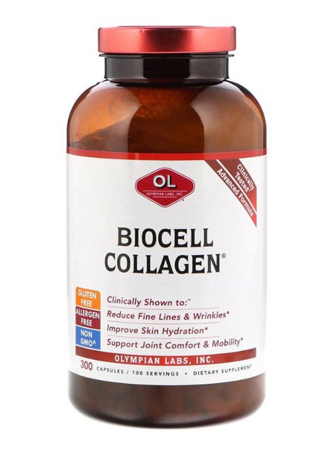 Olympian Labs Biocell Collagen Dietary Supplement - 300 Capsules  - Image 1