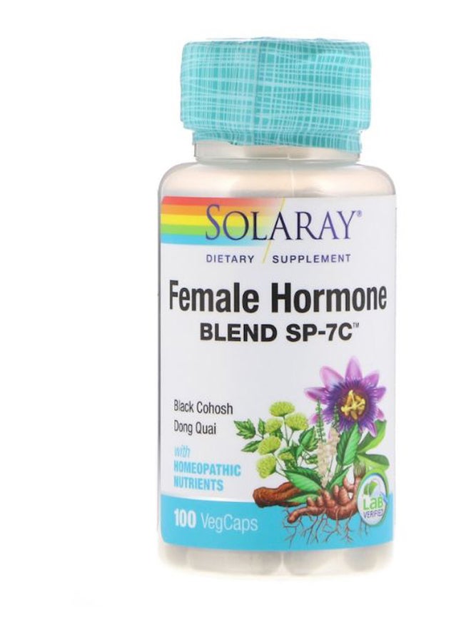 مكمل غذائي للهرمونات الأنثوية من الأقتى العنقودية SP-7C - 100 كبسولة نباتية - Image 1