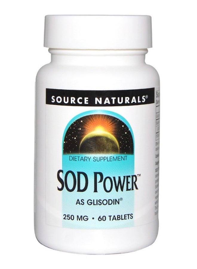 سورس ناتشورالز مكمل غذائي سود باور - 60 قرص - Image 1