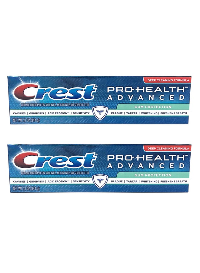 Crest Pack Of 2 Pro-Health Advanced Gum Protection Toothpaste White - Image 2