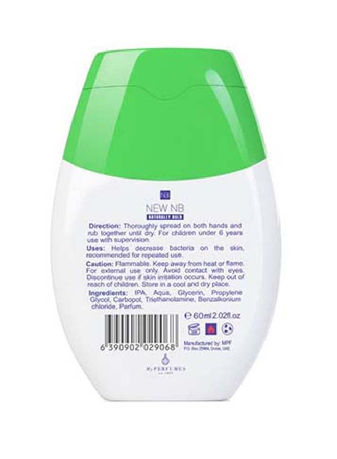 NEW NB Instant Hand Sanitizer Gel 60ml - Image 2