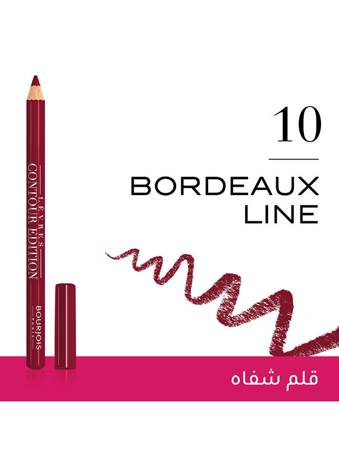 Levres Contour Edition Lip Pencil 1.14 g 10 Bordeaux Line - v1586772734/N11114145A_7