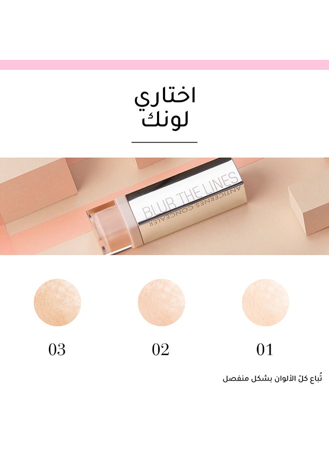 BOURJOIS PARIS - Blur The Lines Concealer 3.5 gm 03 Golden Beige - Image 1