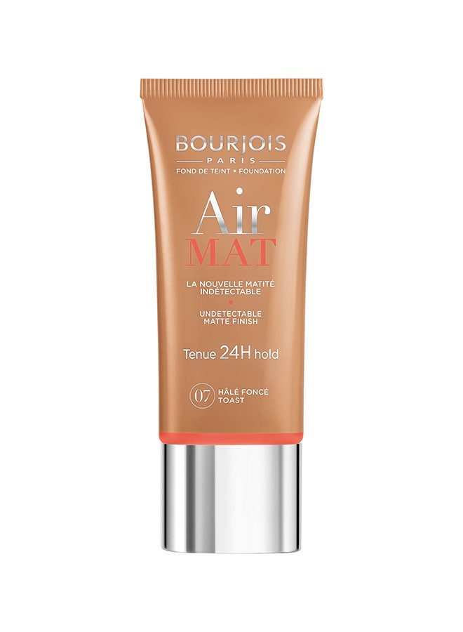 BOURJOIS PARIS Air Mat 24H Foundation 30 ml 07 Hale Fonce Toast  - Image 1