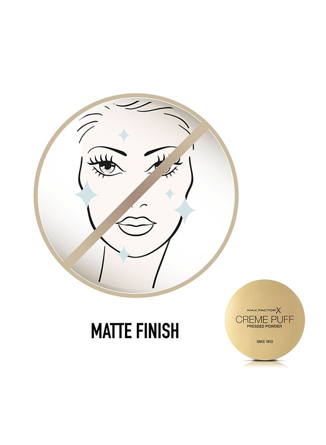 Max Factor - Creme Puff, Pressed Compact Powder 21 g 85 Light N Gay - Image 1