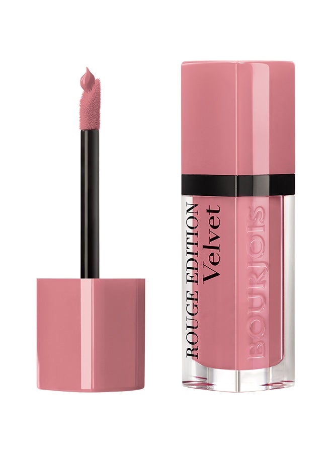 BOURJOIS PARIS - Rouge Edition Velvet Liquid Lipstick 7.7 ml 10 Don’t Pink Of It! - Image 1