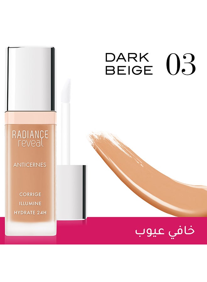 BOURJOIS PARIS - Radiance Reveal Concealer 7.8 ml 03 Dark Beige - Image 1