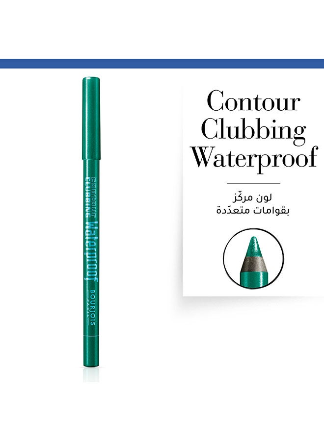 BOURJOIS PARIS Contour Clubbing Waterproof Pencil And Liner 1.2g 50 Loving Green  - Image 5
