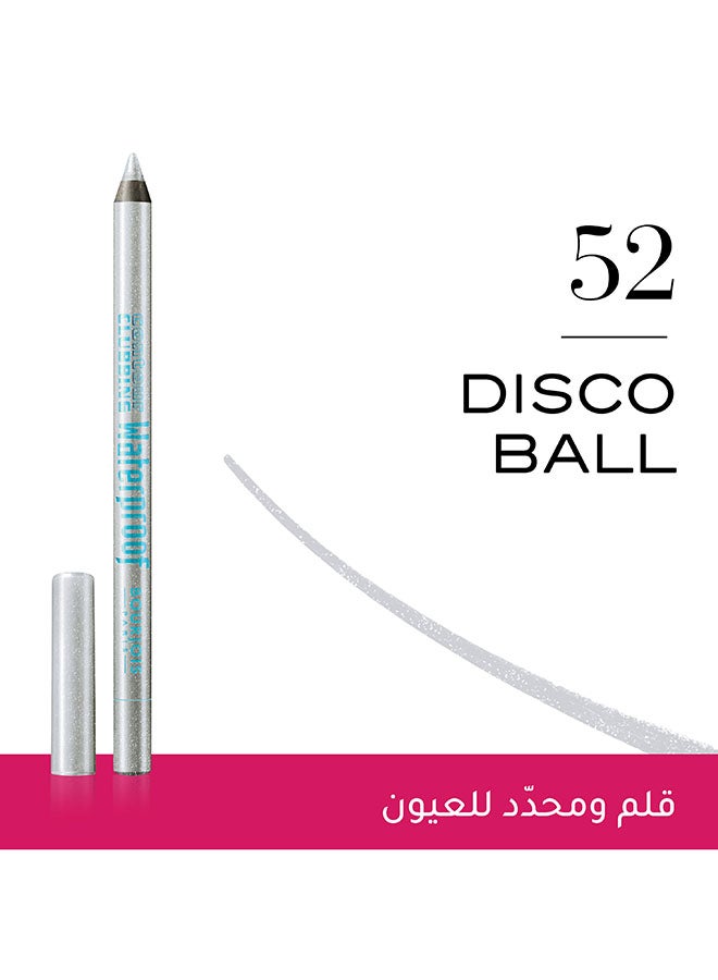 BOURJOIS PARIS Contour Clubbing Waterproof Eye Pencil 52 Disco Ball  - Image 4
