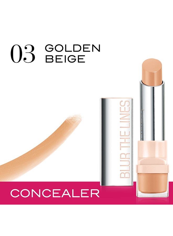 BOURJOIS PARIS - Blur The Lines Concealer 3.5 gm 03 Golden Beige - Image 1