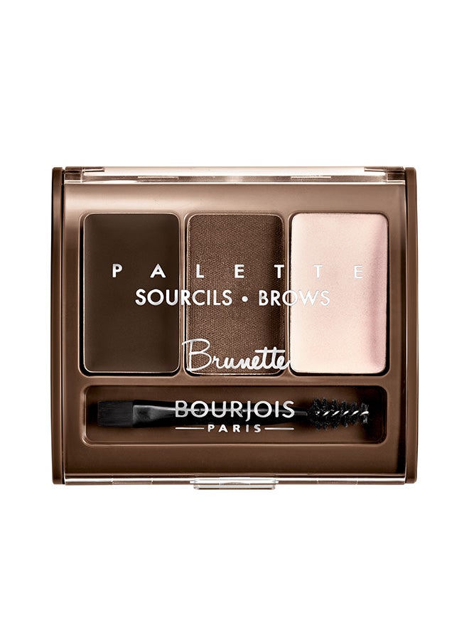 BOURJOIS PARIS - Brow Palette 4.5g 02 Brunette - Image 1
