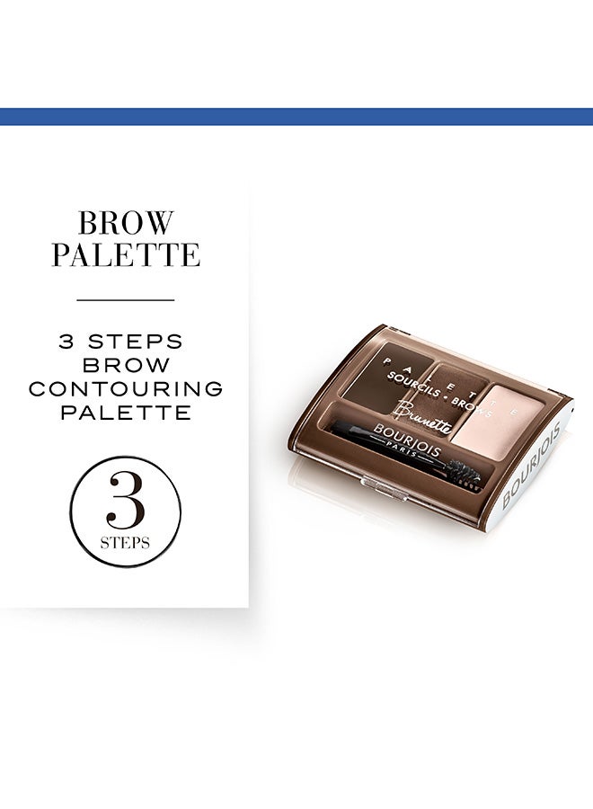 BOURJOIS PARIS - Brow Palette 4.5g 02 Brunette - Image 1