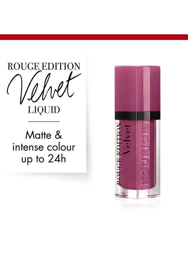 BOURJOIS PARIS - Rouge Edition Velvet Liquid Lipstick 7.7 ml 36 In Mauve - Image 1