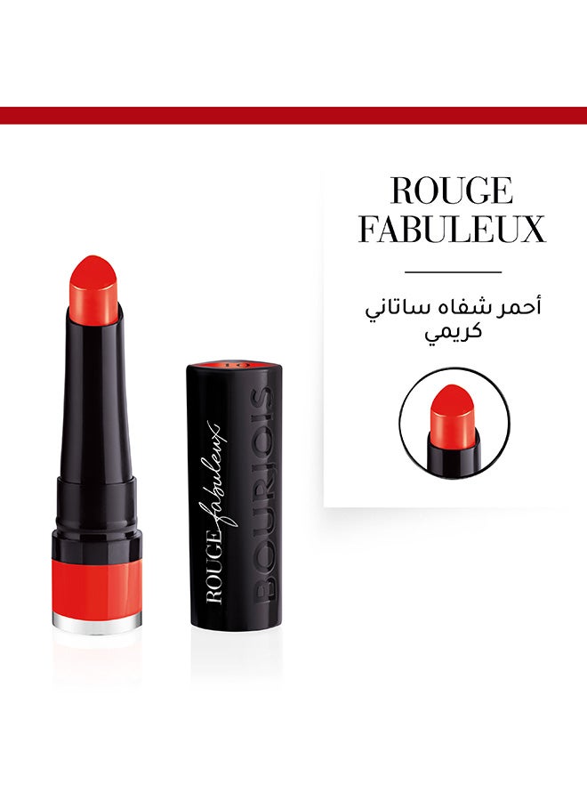 Rouge Fabuleux Lipstick 10 Scarlet it be