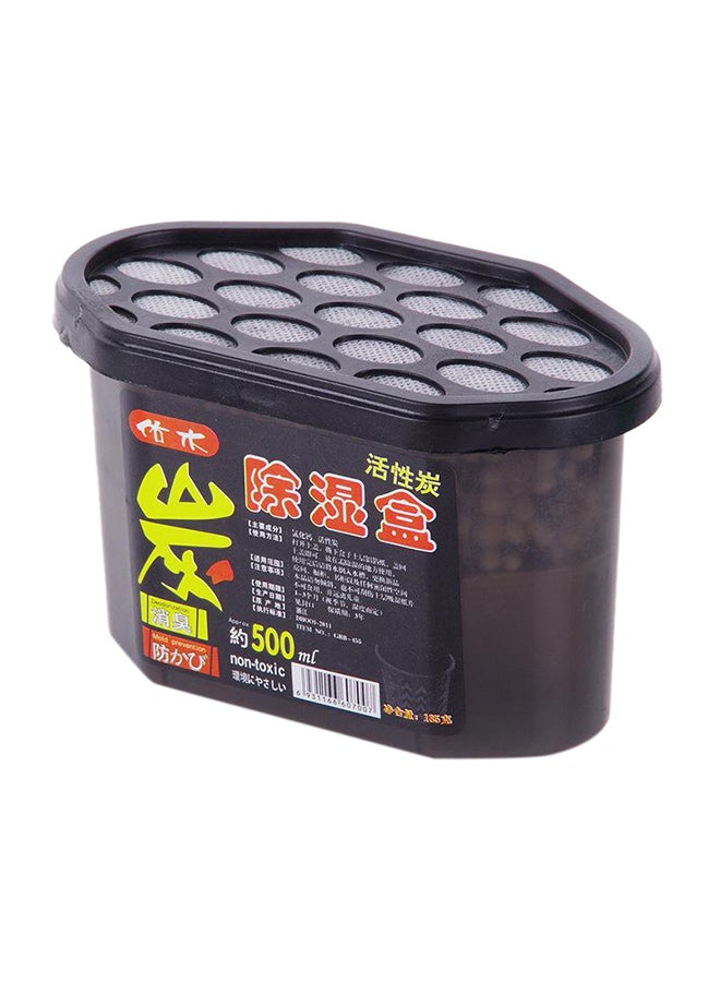 اوت منظف ومزيل رطوبة للمنزل بالفحم المنشط أسود/أبيض 5.5X4.2X3.2بوصة - Image 1