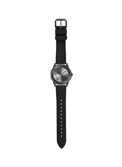 Nuun unisex Arabic Analog Wrist Watch QUADE NAVY BLUE ARABIC - 48 mm - Black  - Image 3
