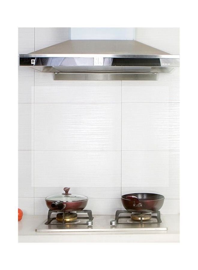 Qiangtie Heat Resistant Kitchen Wall Sticker Beige 60x100cm  - Image 2