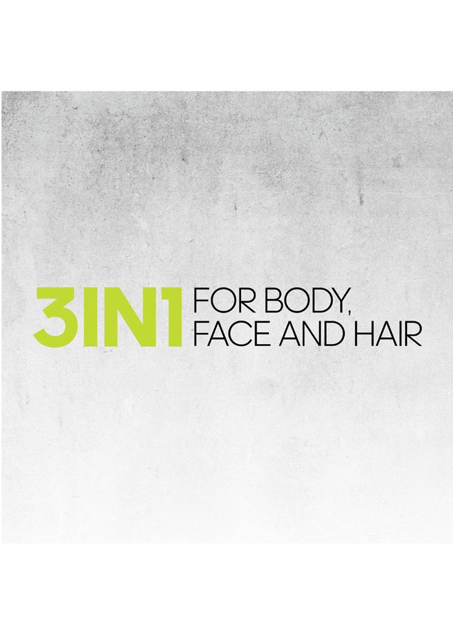 Adidas Pure Game 3In1 Body, Hair And Face Shower Gel Multicolour 400ml - Image 2