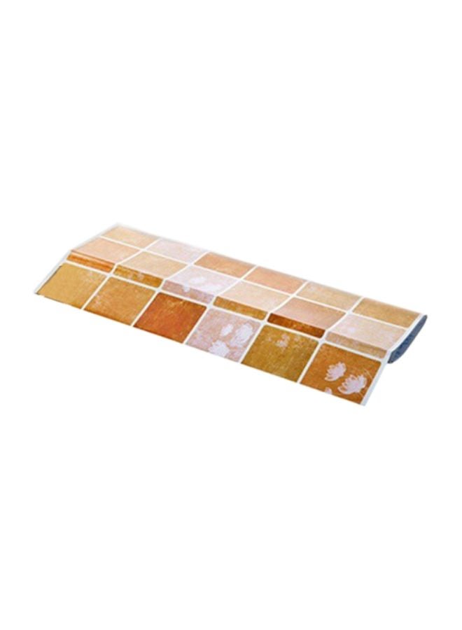 ملصق تزيين الحائط Qiangtie أصفر 60x100سم - Image 1