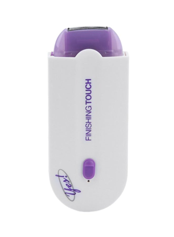 Lightweight Electric Hair Removal Epilator White/Purple 22.4 x 14.4 x 5.5cm - Image 1