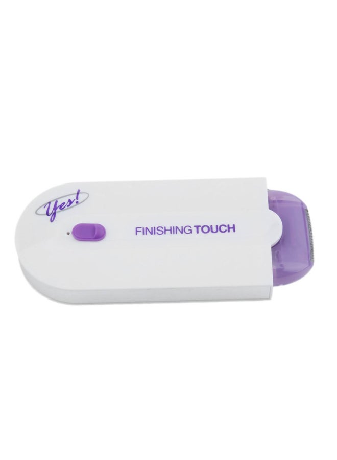 Lightweight Electric Hair Removal Epilator White/Purple 22.4 x 14.4 x 5.5cm - Image 2