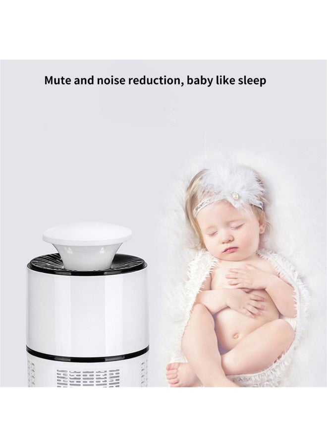 Generic - USB Mosquito Killer Lamp Insect Fly Bug Trap White - Image 1