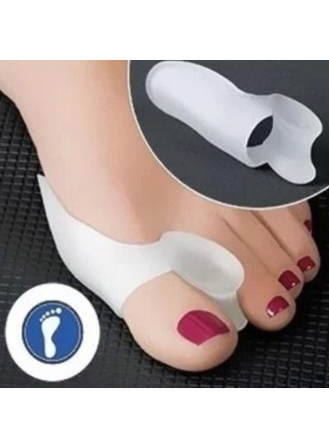 نعل داخلي من الجل من السيليكون لتقويم إبهام القدم - Image 2