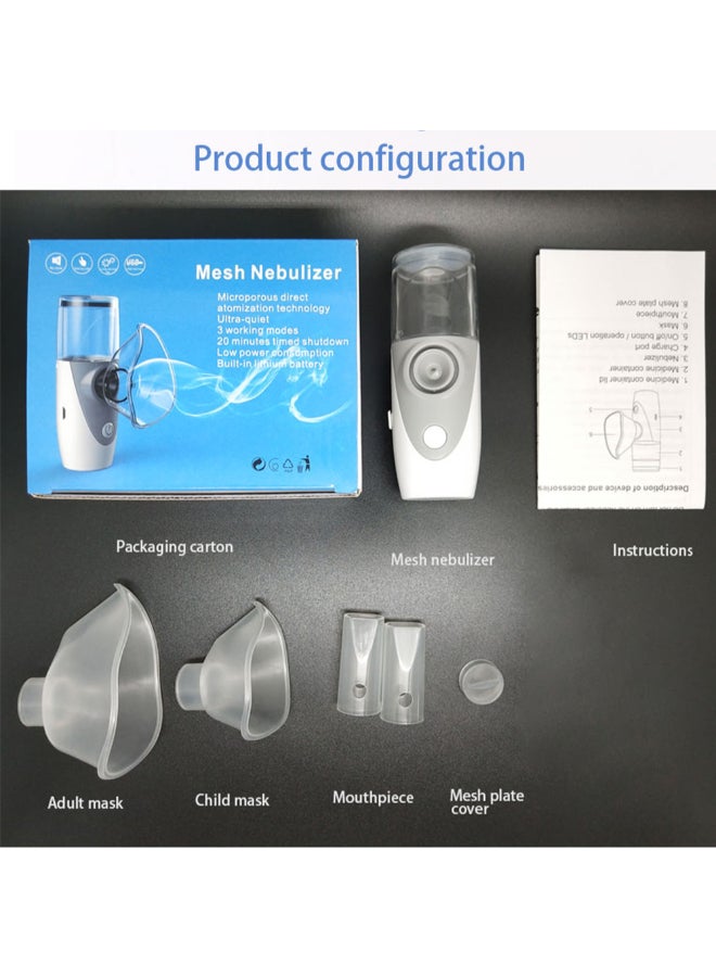 Generic - Handheld Steam Inhaler Nebulizer With Mask - Image 1