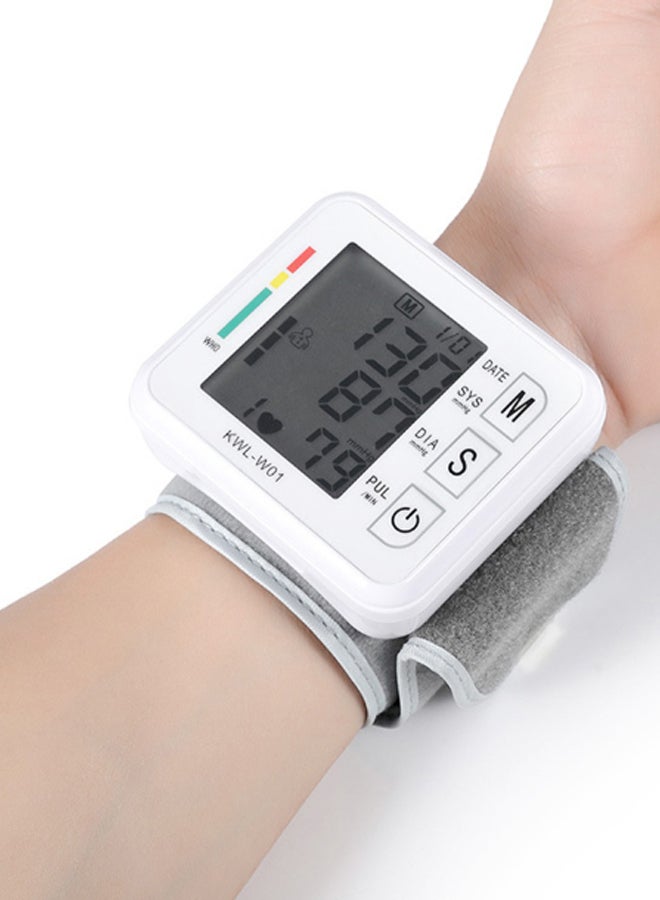 Portable Automatic Digital LCD Display Wrist Blood Pressure Monitor - Image 3