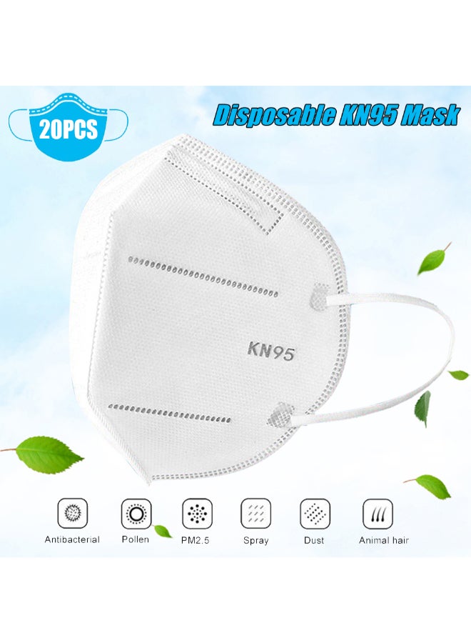 20-Piece KN95 Disposable Face Mask - Image 2