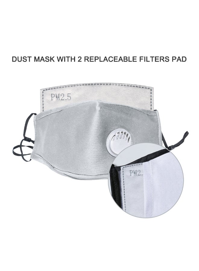 Generic Anti Air Pollution Dust Mask With 2-Replaceable Filters  - Image 3