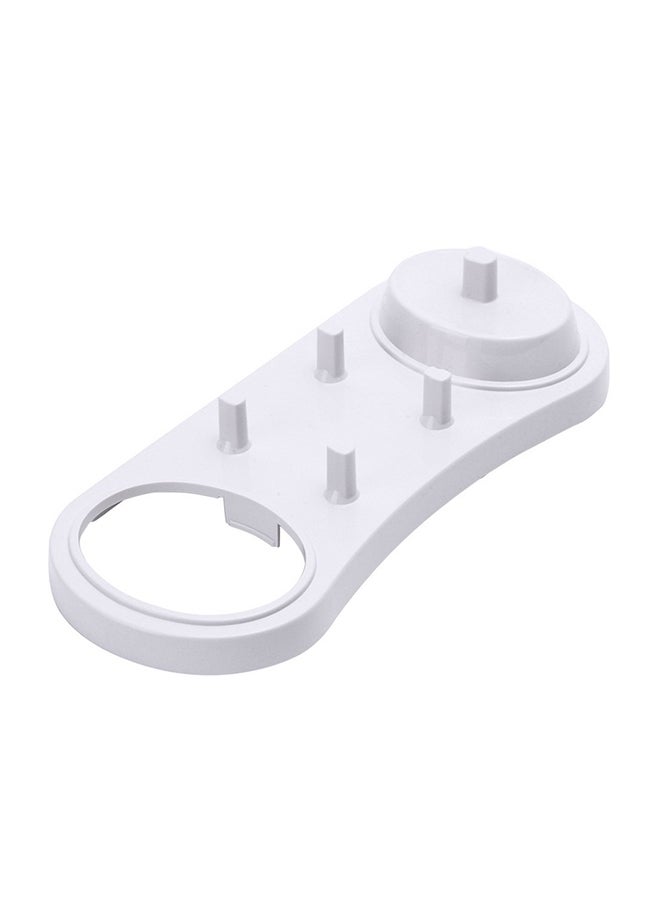 BRAUN Electric Toothbrush Charger Bracket White 18.5 x 7.5cm  - Image 1