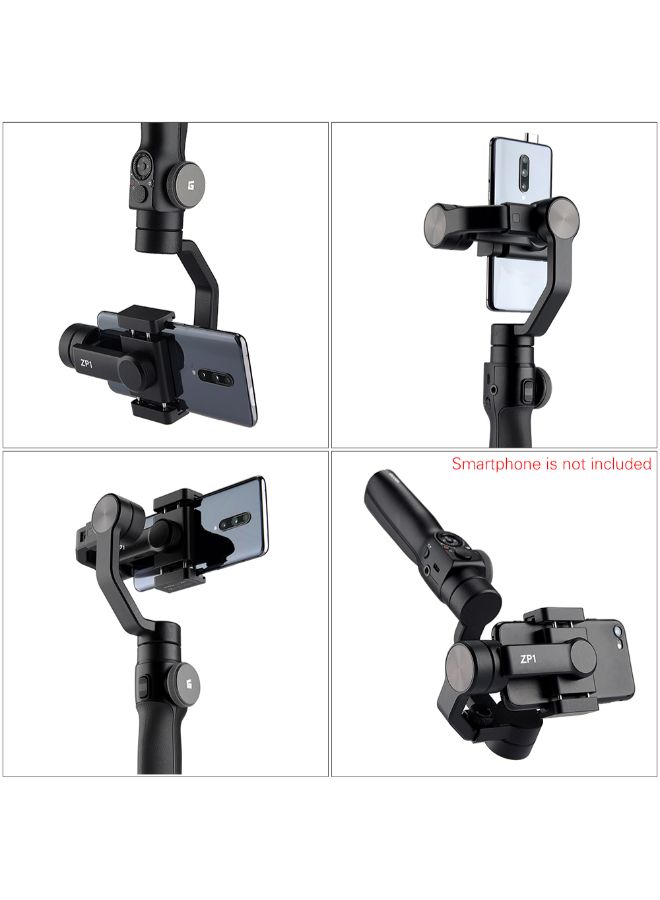 Godox - 3-Axis Handheld Steady Gimbal PTZ Camera Mount Black - Image 1