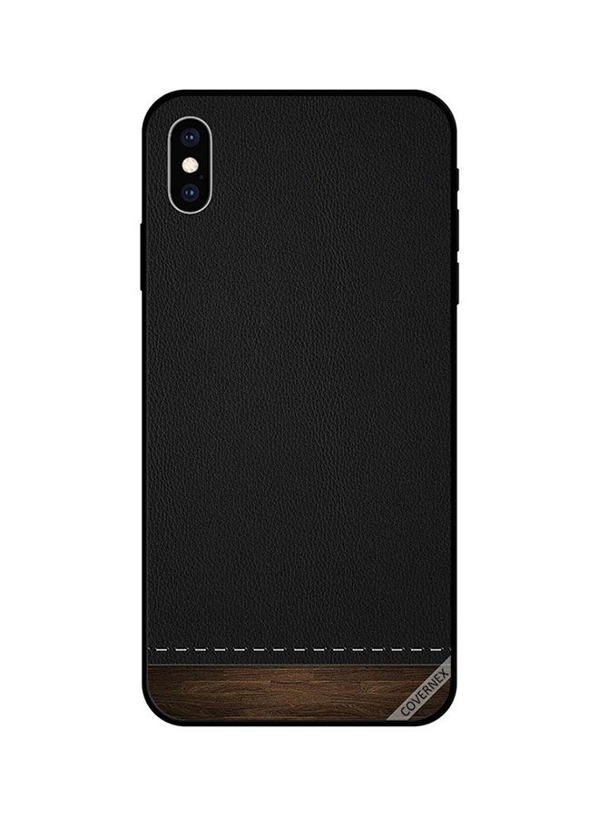 كوفرنيكس غطاء حماية واق لهاتف أبل آيفون XS ماكس أسود/بني - Image 1